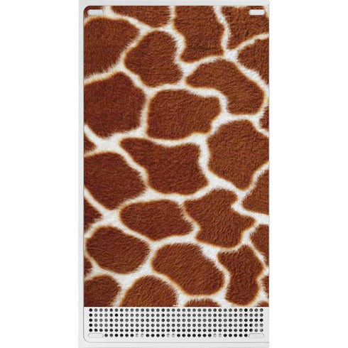 Giraffe Animal Print Xbox Series S Console Skin