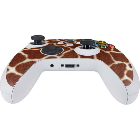 Giraffe Animal Print Xbox Series S Controller Skin