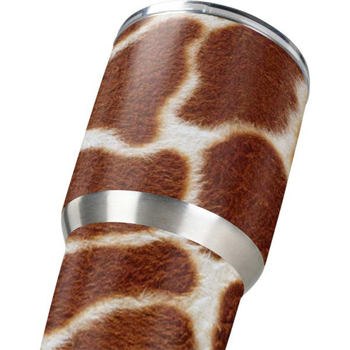 Giraffe Animal Print Yeti 30oz Rambler Tumbler Skin