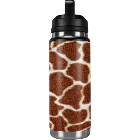 Giraffe Animal Print YETI Rambler 26oz Bottle Skin