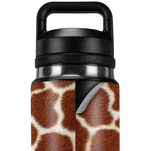 Giraffe Animal Print YETI Rambler 26oz Bottle Skin