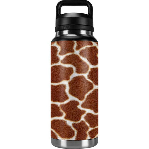 Giraffe Animal Print YETI Rambler 36oz Bottle Skin