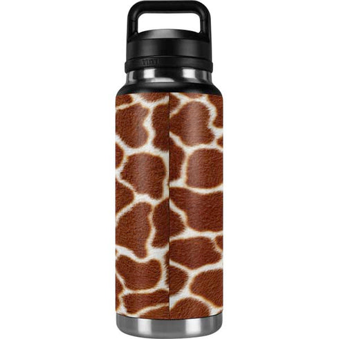 Giraffe Animal Print YETI Rambler 36oz Bottle Skin