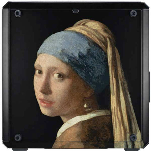 Johannes Vermeer Girl with a Pearl Earring Cooler Master MasterBox Q300L Mini Tower Skin