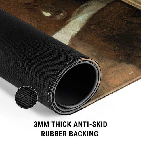 Johannes Vermeer Girl with a Pearl Earring Gaming Mouse Pad