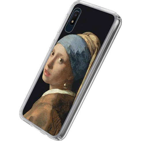 Johannes Vermeer Girl with a Pearl Earring Galaxy A10e Clear Case