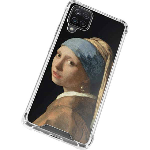 Johannes Vermeer Girl with a Pearl Earring Galaxy A12 Clear Case