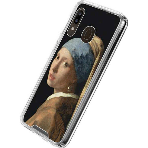 Johannes Vermeer Girl with a Pearl Earring Galaxy A30 Clear Case