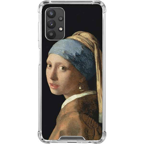 Johannes Vermeer Girl with a Pearl Earring Galaxy A32 5G Clear Case
