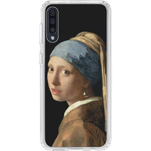 Johannes Vermeer Girl with a Pearl Earring Galaxy A50 Clear Case