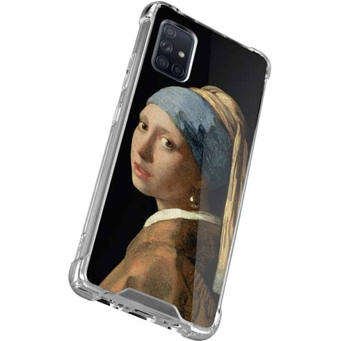 Johannes Vermeer Girl with a Pearl Earring Galaxy A51 5G Clear Case