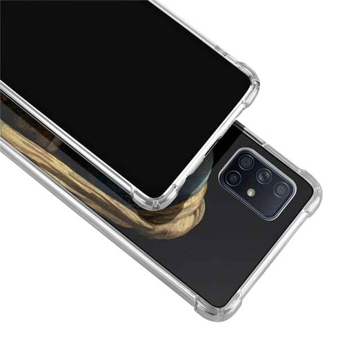 Johannes Vermeer Girl with a Pearl Earring Galaxy A71 5G Clear Case