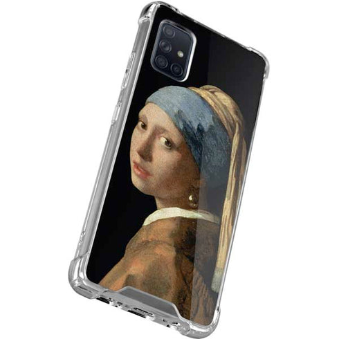 Johannes Vermeer Girl with a Pearl Earring Galaxy A71 5G Clear Case
