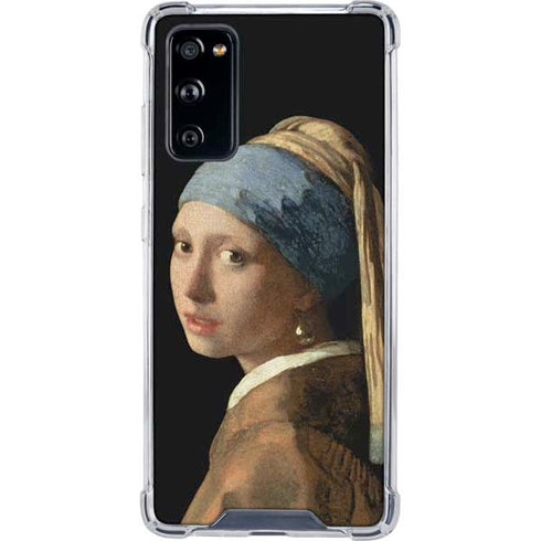 Johannes Vermeer Girl with a Pearl Earring Galaxy S20 FE Clear Case
