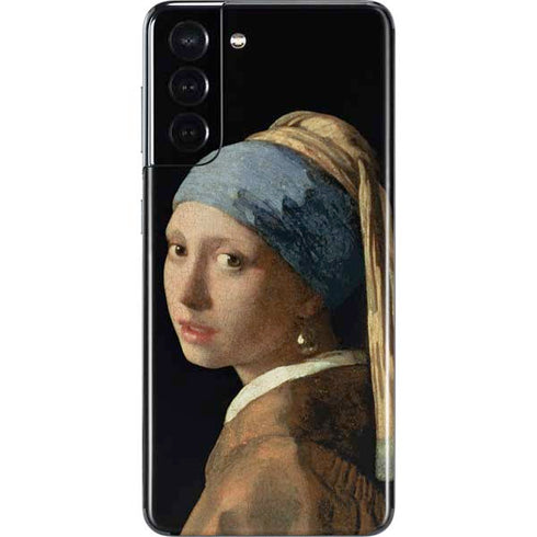 Johannes Vermeer Girl with a Pearl Earring Galaxy S21 5G Skin