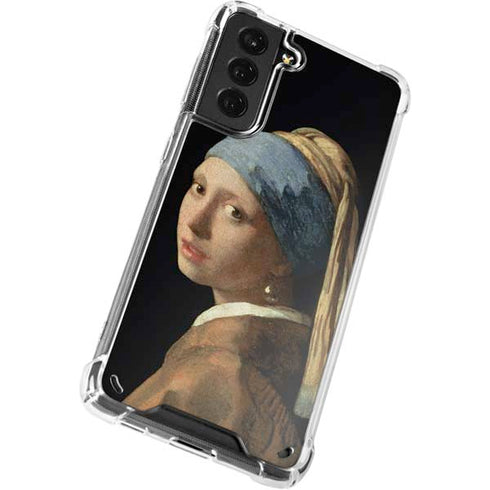 Johannes Vermeer Girl with a Pearl Earring Galaxy S21 Plus 5G Clear Case