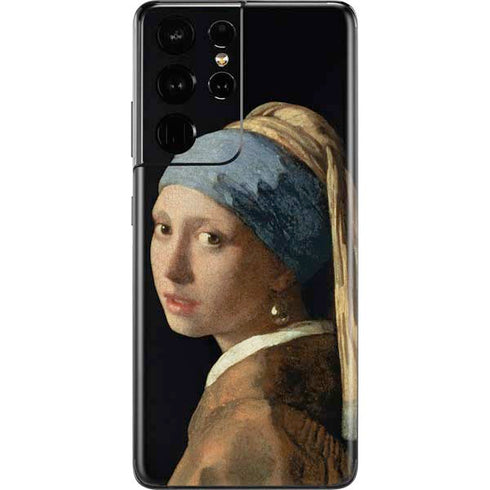 Johannes Vermeer Girl with a Pearl Earring Galaxy S21 Ultra 5G Skin