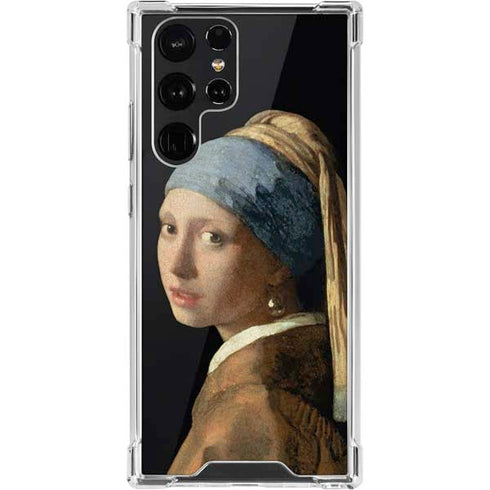 Johannes Vermeer Girl with a Pearl Earring Galaxy S22 Ultra Clear Case