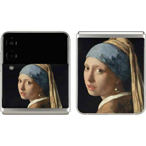 Johannes Vermeer Girl with a Pearl Earring Galaxy Z Flip3 5G Skin