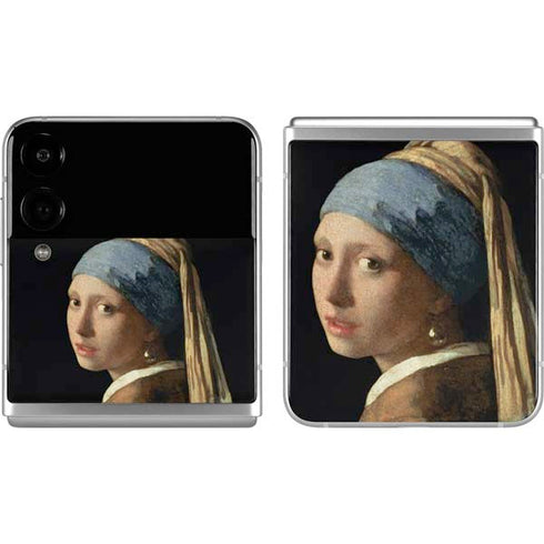 Johannes Vermeer Girl with a Pearl Earring Galaxy Z Flip4 5G Skin