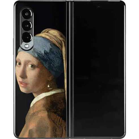 Johannes Vermeer Girl with a Pearl Earring Galaxy Z Fold3 5G Skin