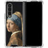 Johannes Vermeer Girl with a Pearl Earring Galaxy Z Fold4 5G Clear Case