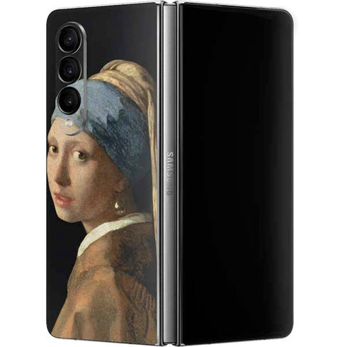 Johannes Vermeer Girl with a Pearl Earring Galaxy Z Fold4 5G Skin