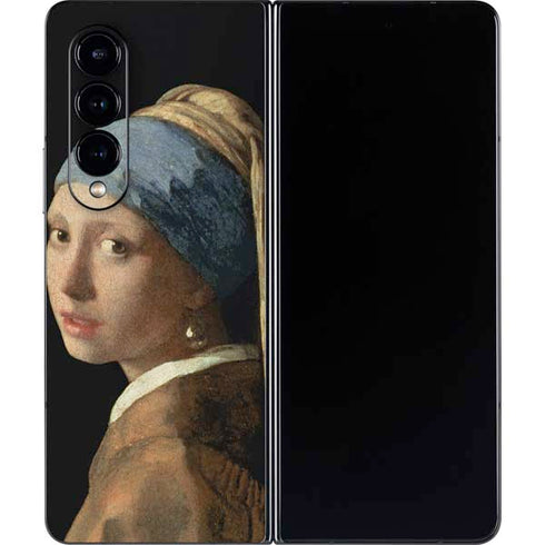 Johannes Vermeer Girl with a Pearl Earring Galaxy Z Fold4 5G Skin