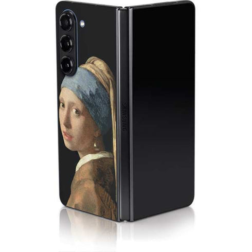 Johannes Vermeer Girl with a Pearl Earring Galaxy Z Fold5 5G Skin