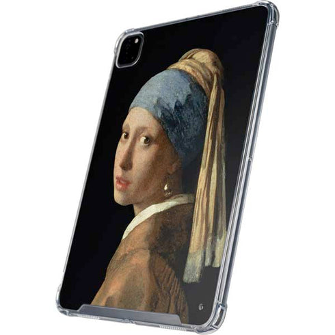 Johannes Vermeer Girl with a Pearl Earring iPad Pro 12.9in (2020) Clear Case