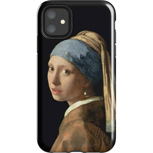 Johannes Vermeer Girl with a Pearl Earring iPhone 11 Impact Case