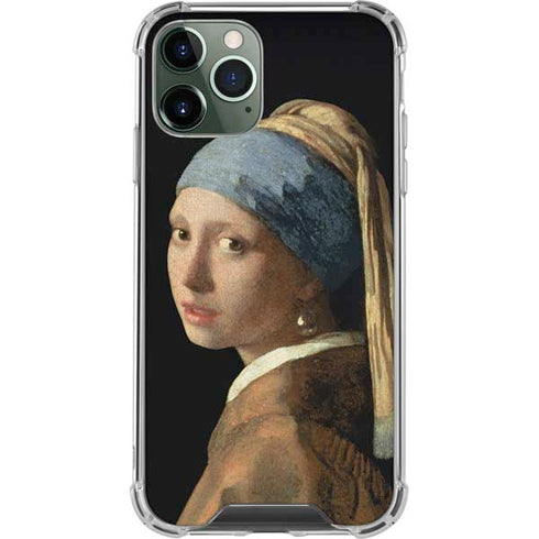 Johannes Vermeer Girl with a Pearl Earring iPhone 11 Pro Max Clear Case