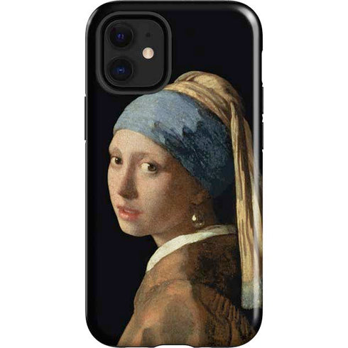 Johannes Vermeer Girl with a Pearl Earring iPhone 12 Mini Impact Case
