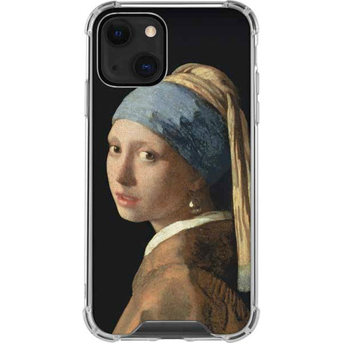 Johannes Vermeer Girl with a Pearl Earring iPhone 13 Mini Clear Case