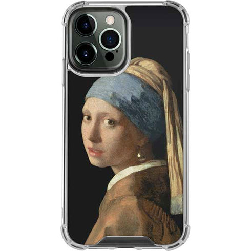 Johannes Vermeer Girl with a Pearl Earring iPhone 13 Pro Max Clear Case