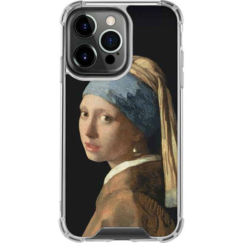 Johannes Vermeer Girl with a Pearl Earring iPhone 14 Pro Clear Case