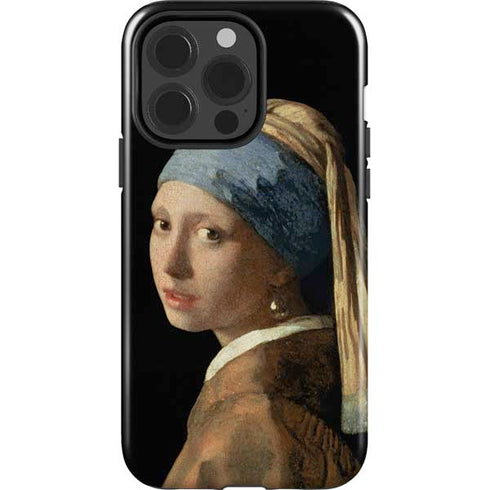 Johannes Vermeer Girl with a Pearl Earring iPhone 15 Pro Impact Case