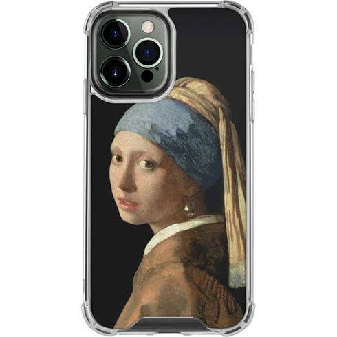 Johannes Vermeer Girl with a Pearl Earring iPhone 14 Pro Max Clear Case