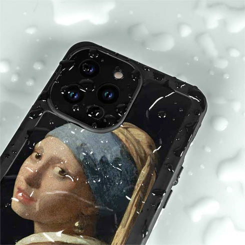 Johannes Vermeer Girl with a Pearl Earring iPhone 14 Pro Max Waterproof Case