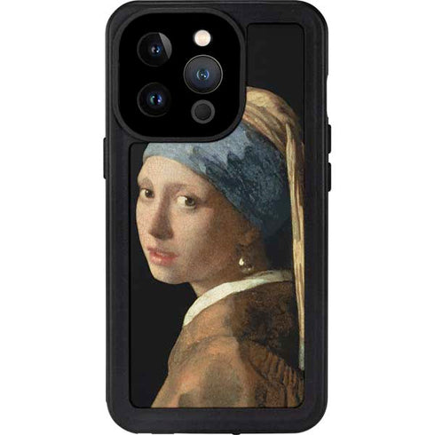 Johannes Vermeer Girl with a Pearl Earring iPhone 14 Pro Waterproof Case