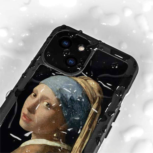 Johannes Vermeer Girl with a Pearl Earring iPhone 15 Waterproof Case