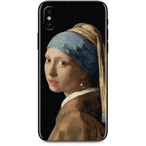 Johannes Vermeer Girl with a Pearl Earring iPhone X Skin