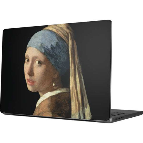 Johannes Vermeer Girl with a Pearl Earring MacBook Pro 14in (2021-24) Skin