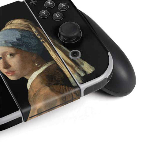 Johannes Vermeer Girl with a Pearl Earring Nintendo Switch OLED (2021) Skin