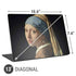 Johannes Vermeer Girl with a Pearl Earring Universal Laptop 13in (10.6 x 7.6in) Skin