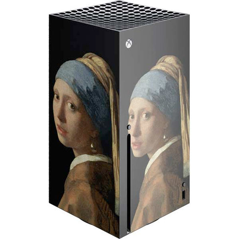Johannes Vermeer Girl with a Pearl Earring Xbox Series X Console Skin