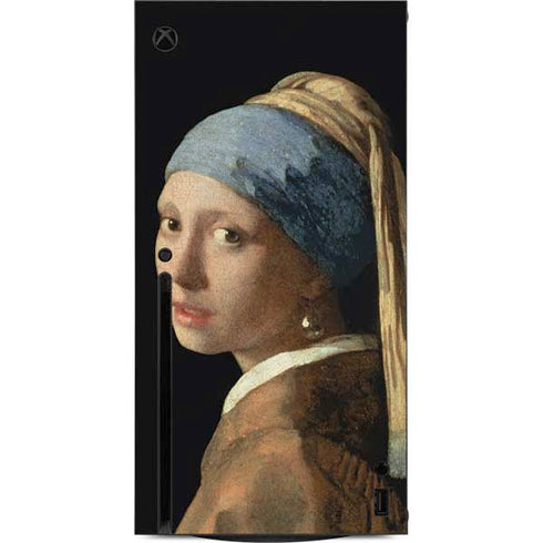 Johannes Vermeer Girl with a Pearl Earring Xbox Series X Console Skin