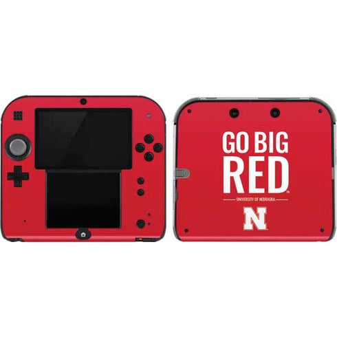 University of Nebraska Go Big Red Nintendo 2DS Skin