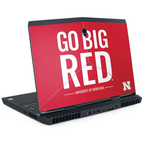 University of Nebraska Go Big Red Dell Alienware Skin