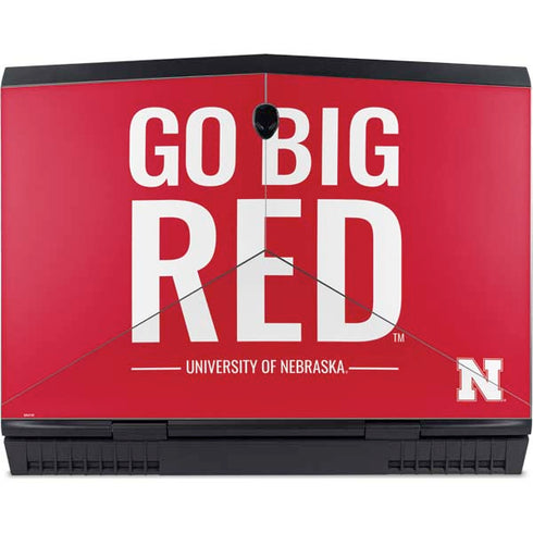 University of Nebraska Go Big Red Dell Alienware Skin